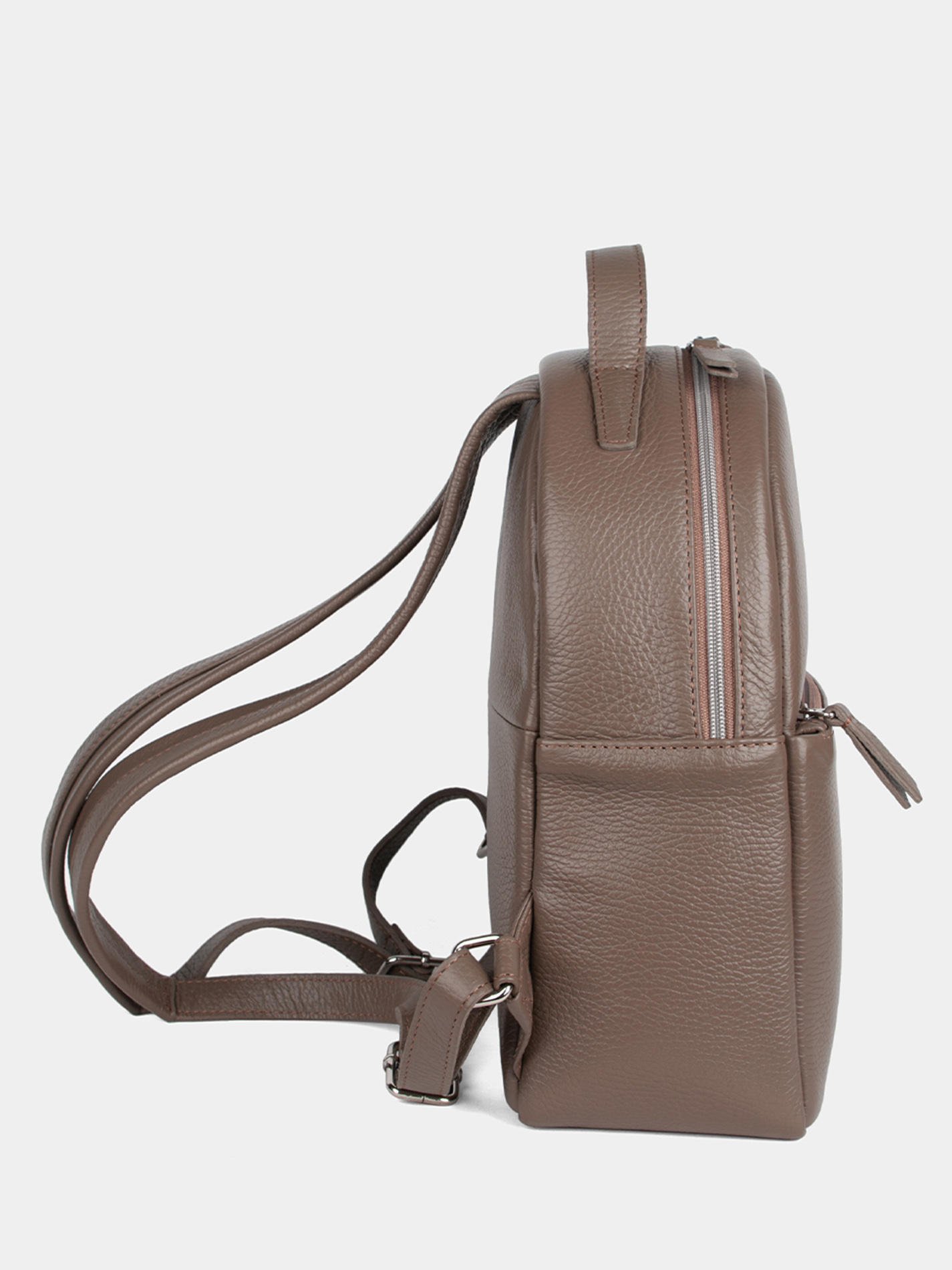 1 Кожаный рюкзак 9.7 дюймов цвета темный тауп