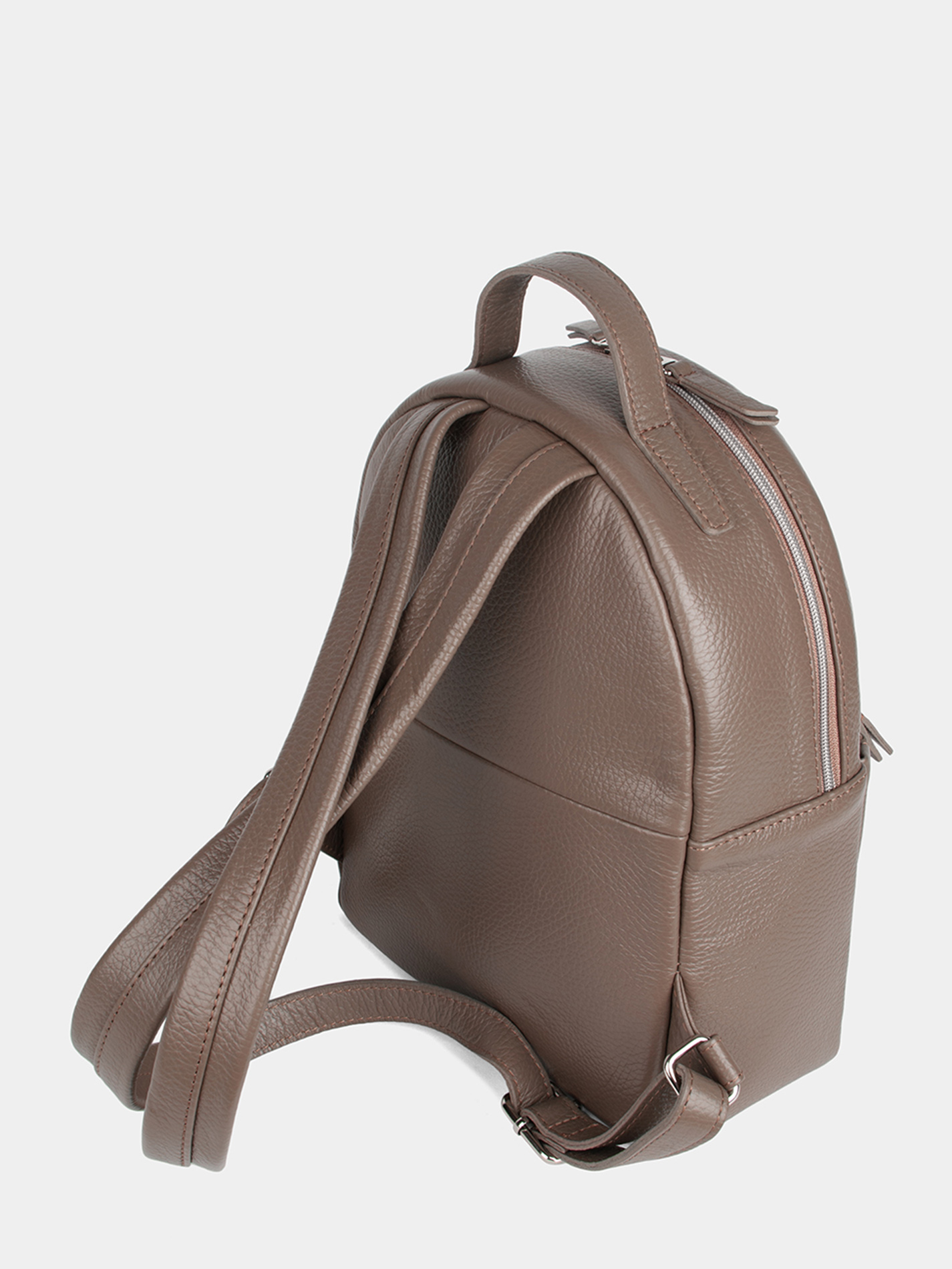 1 Кожаный рюкзак 9.7 дюймов цвета темный тауп