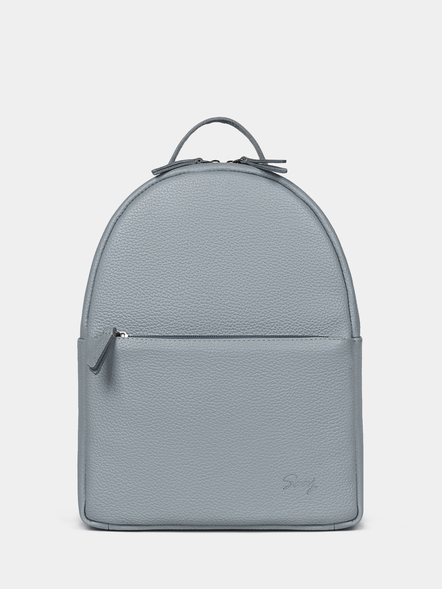 Кожаный рюкзак 9.7 дюймов небесного цвета