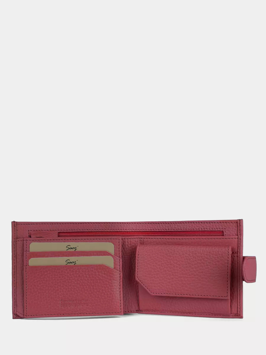 Кошелек из натуральной кожи ошелек кожаный женский водительское удостоверение прозрачное окошко