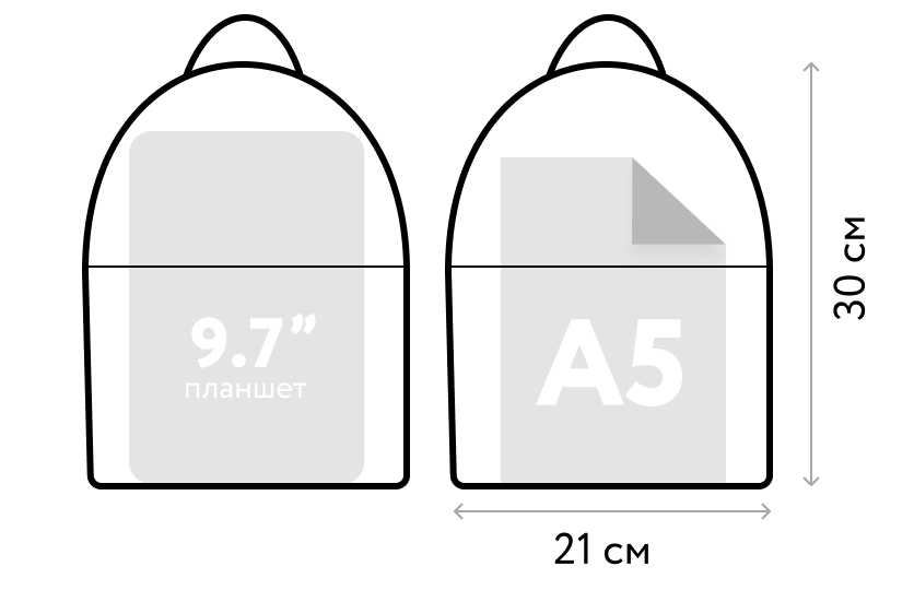 Рюкзак 9.7 дюймов