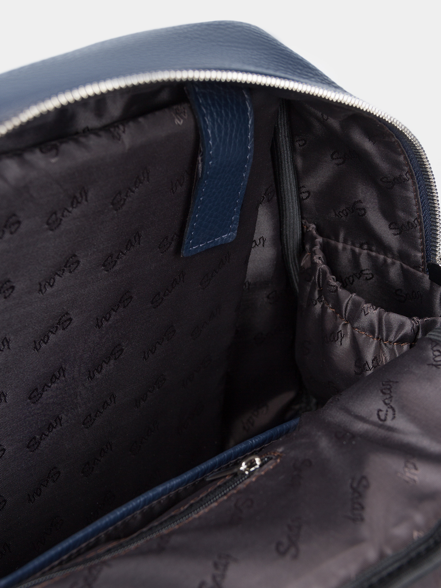 Сумка 14 дюймов Кожаная сумка 14 дюймов синего цвета