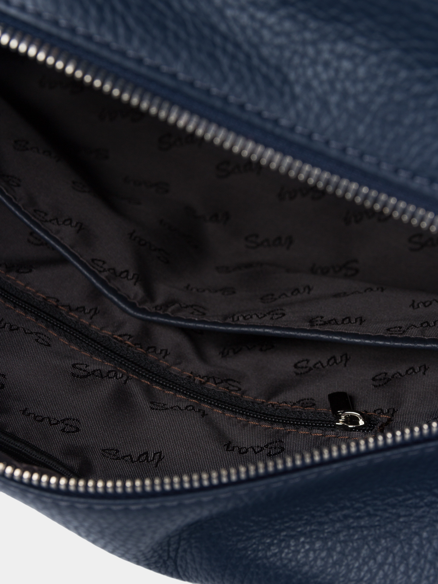 Сумка 14 дюймов Кожаная сумка 14 дюймов синего цвета