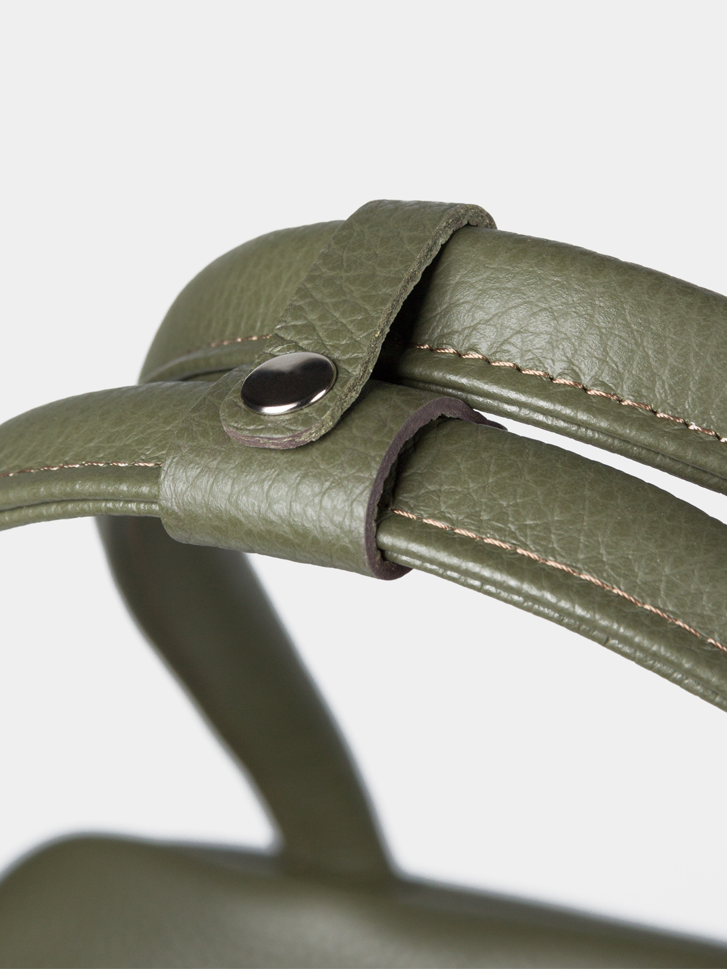 Сумка 14 дюймов Кожаная сумка 14 дюймов оливкового цвета