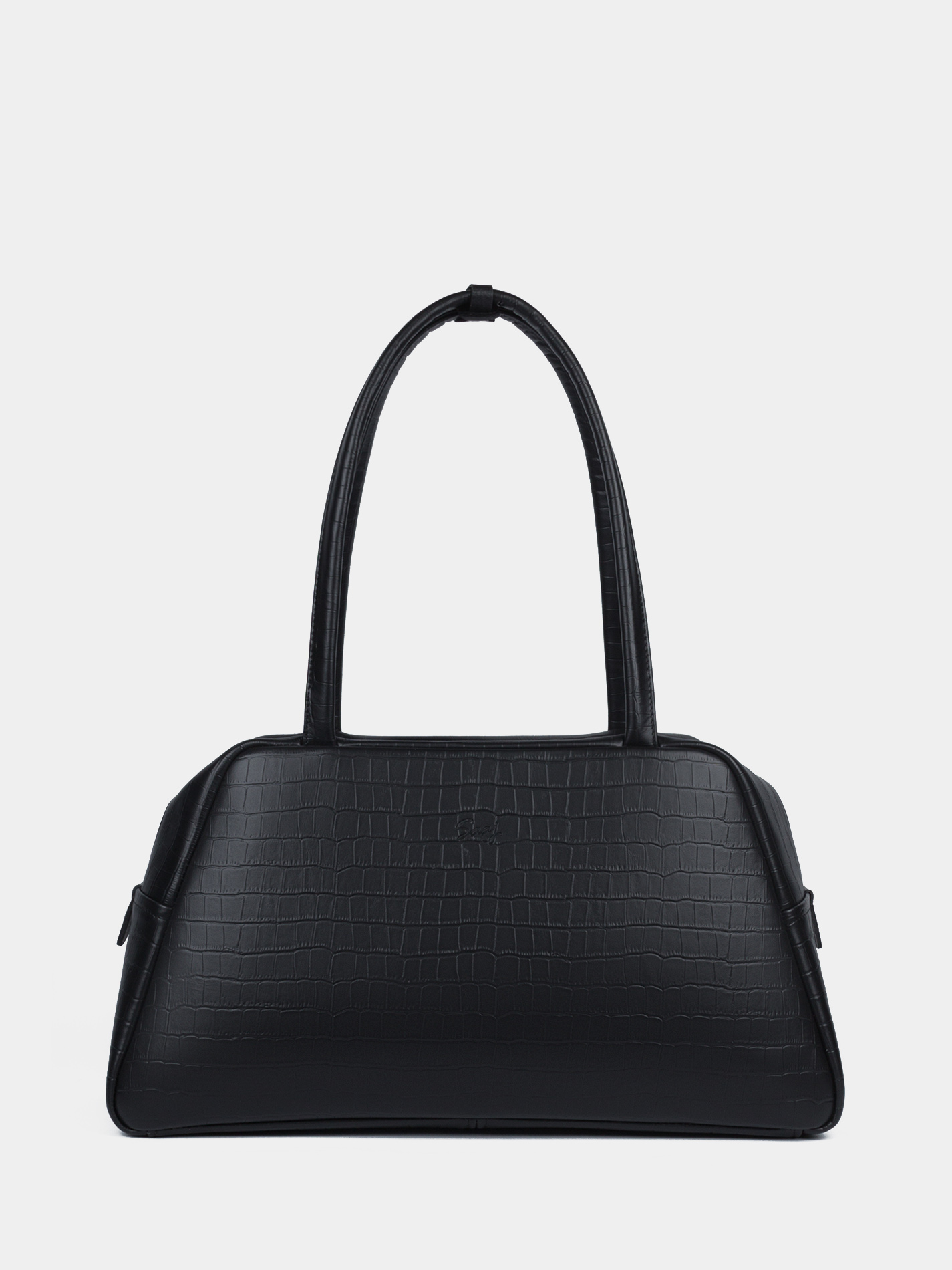 Кожаная сумка для ноутбука 14 дюймов черного цвета