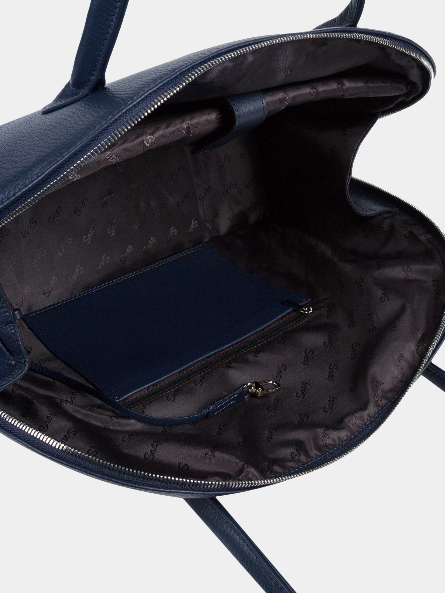 Сумка Terra 14 дюймов Кожаная сумка синего цвета для ноутбука 14 дюймов