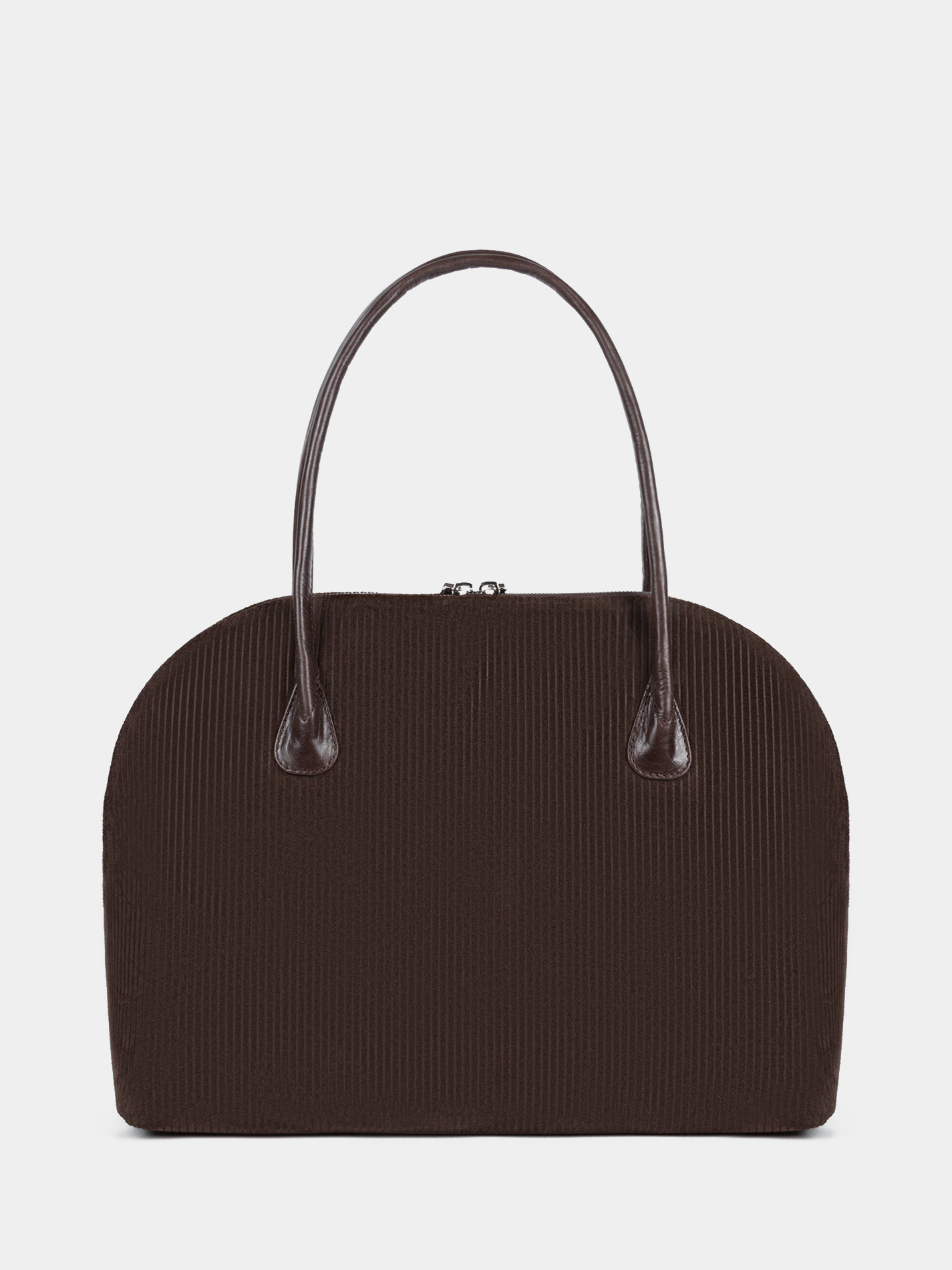 SLBM540_82BR_1 Замшевая сумка коричневого цвета для ноутбука 14 дюймов