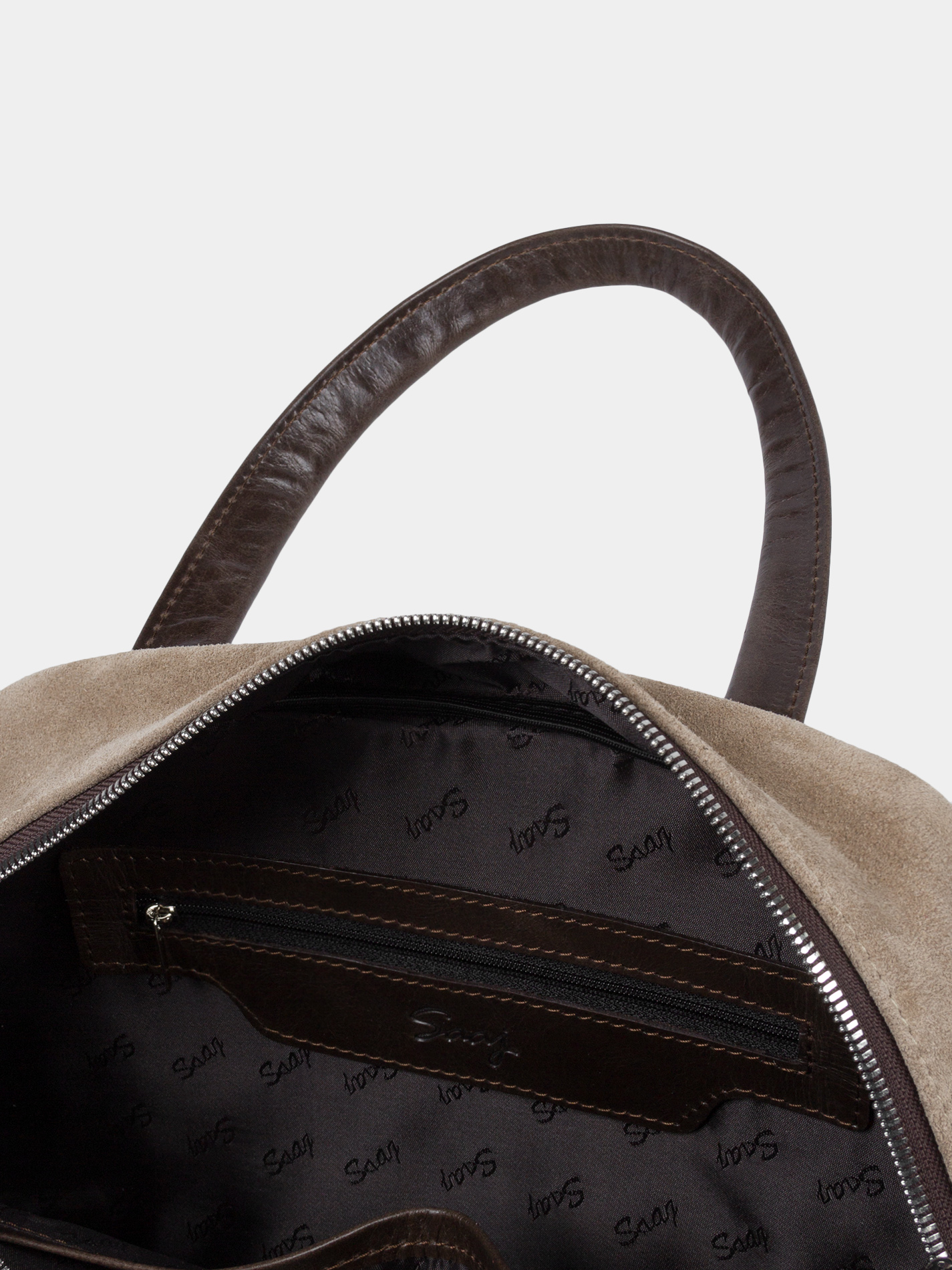 Сумка Balance MINI Замшевая сумка Balance MINI бежевого цвета для планшета 11 дюймов