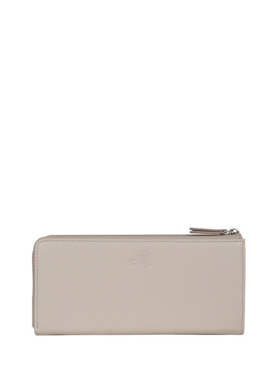 кошелёк женский кожаный для купюр, монет, пластиковых карт, потайной карман