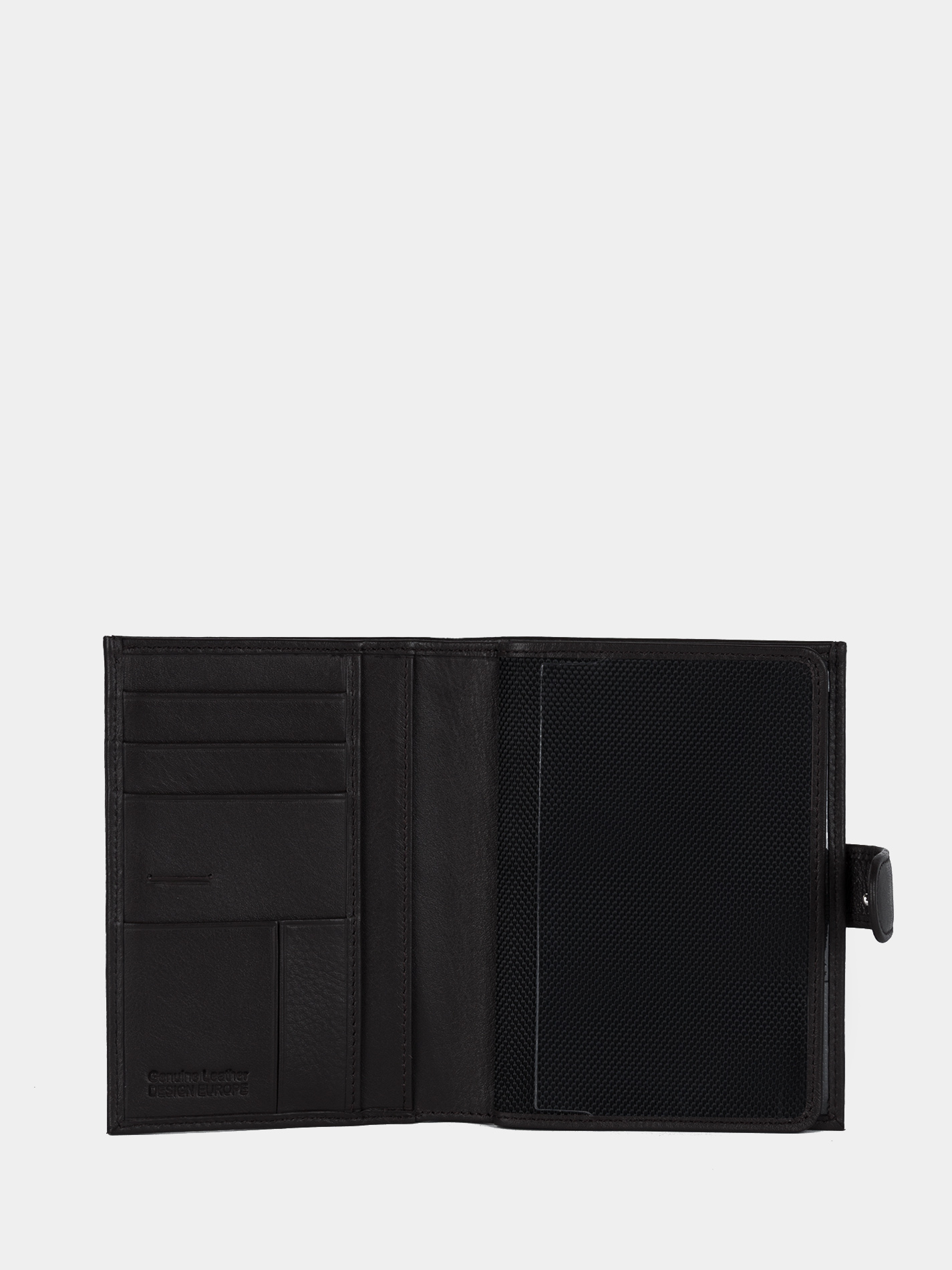 Обложка для документов из натуральной кожи Обложка для документов из натуральной кожи темно-коричневого цвета