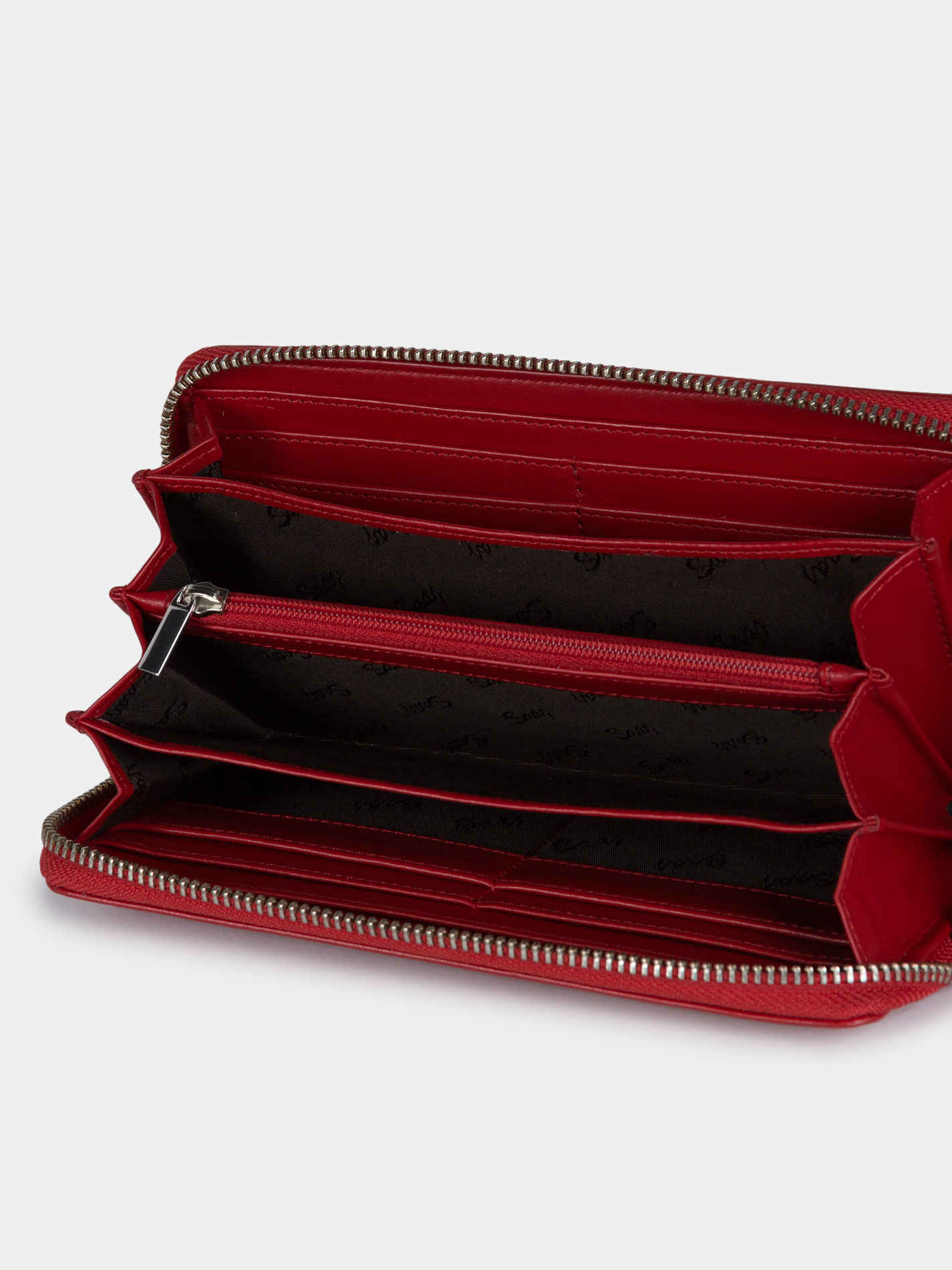 Женский кошелек из натуральной кожи Женский кошелек из натуральной кожи красного цвета