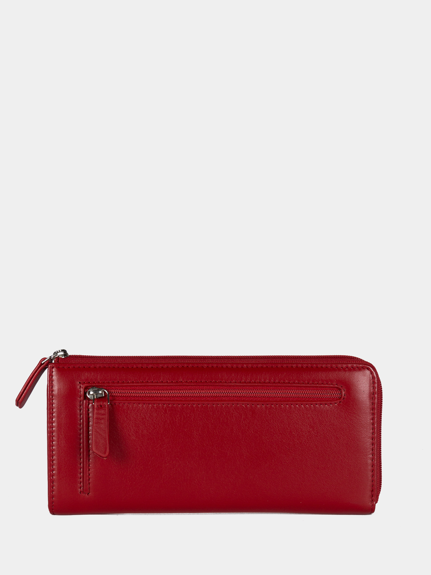 Женский кошелек из натуральной кожи Женский кошелек из натуральной кожи красного цвета