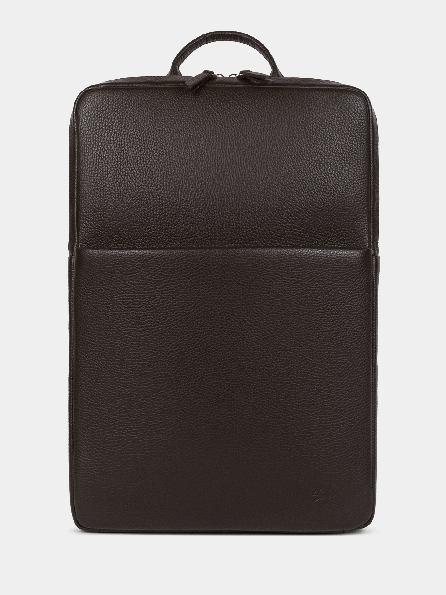 Рюкзак женский коричневого цвета, ноутбук 17 дюймов, формат А4