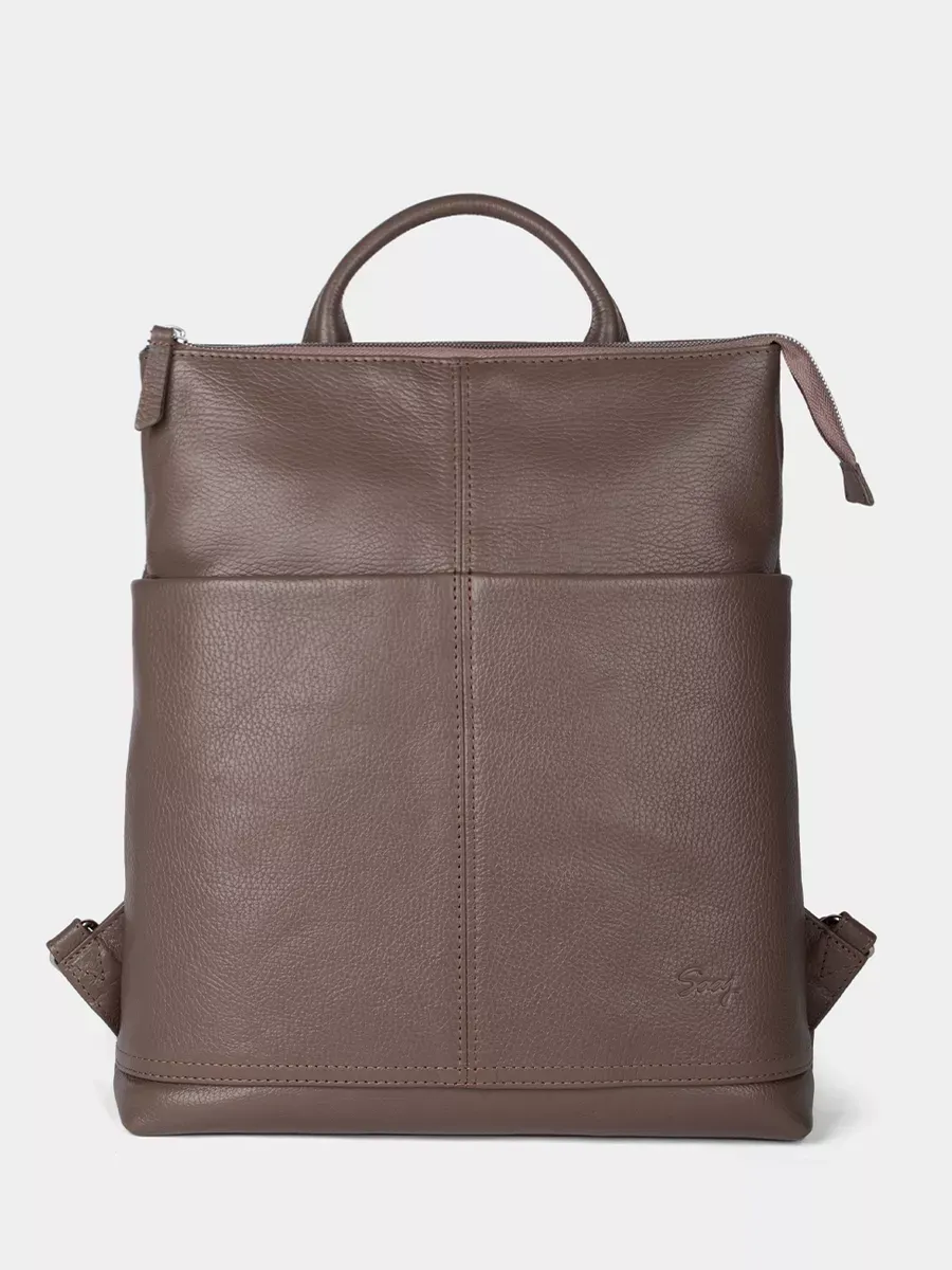 Рюкзак кожаный женский 14 дюймов