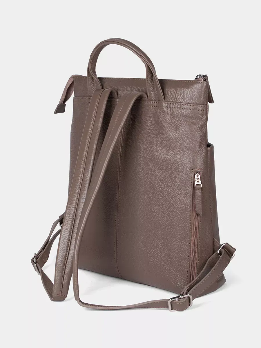 Рюкзак кожаный женский 14 дюймов