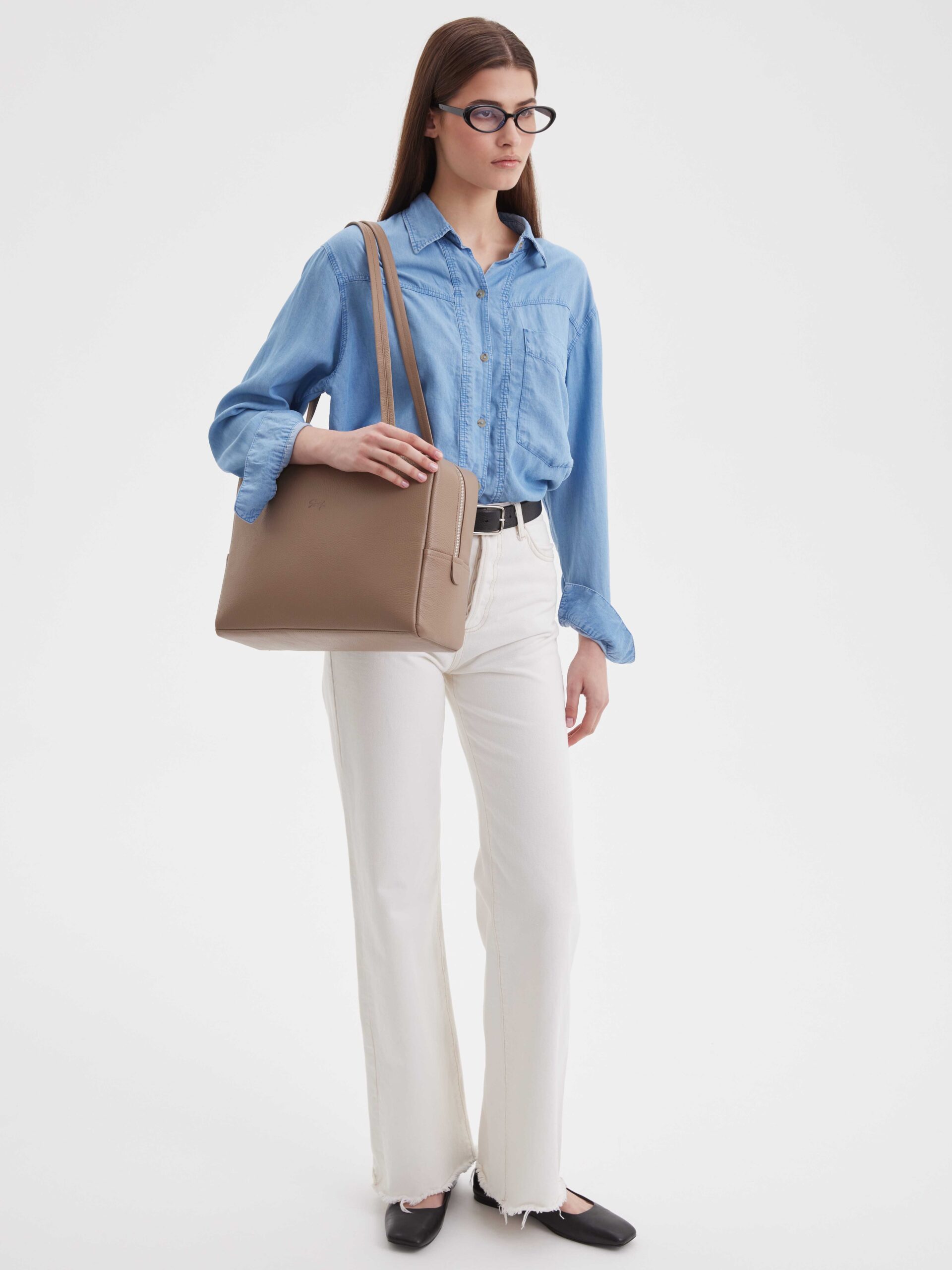 сумка женская кожаная 14 дюймов